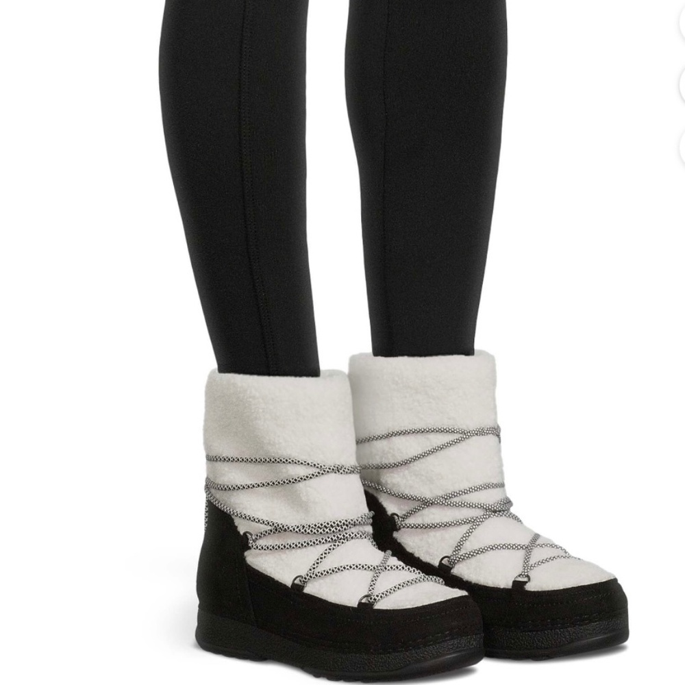 Comfortable Faux Shearling Winter Booties